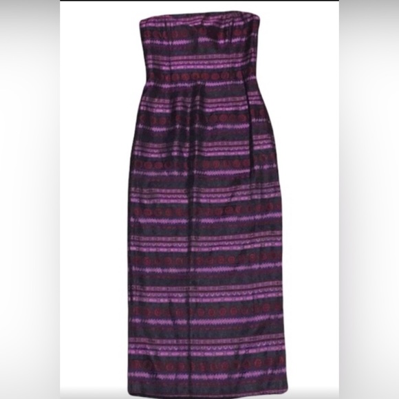 Vintage 1990 Jessica McClintock Gunne Sax, Column Brocade Gown US9. - Picture 1 of 7